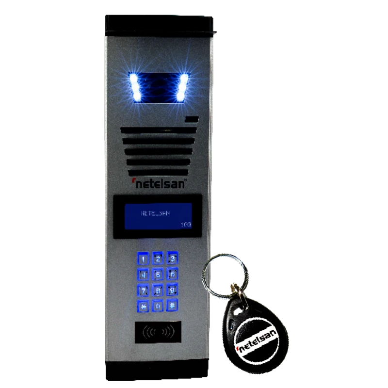 Small Dijital Tuşlu Kartlı Geçişli Zil Paneli